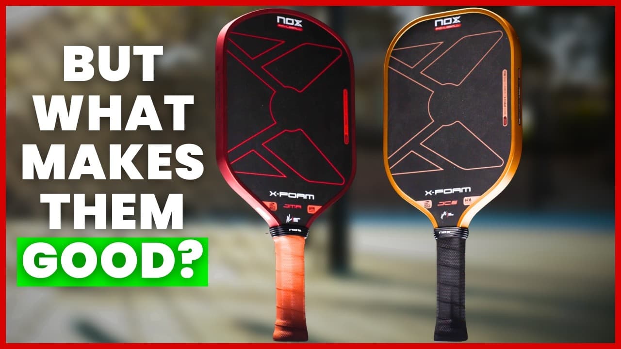 Nox X-Foam JMA & JC6 Review: European All-Court Foam Core Paddles