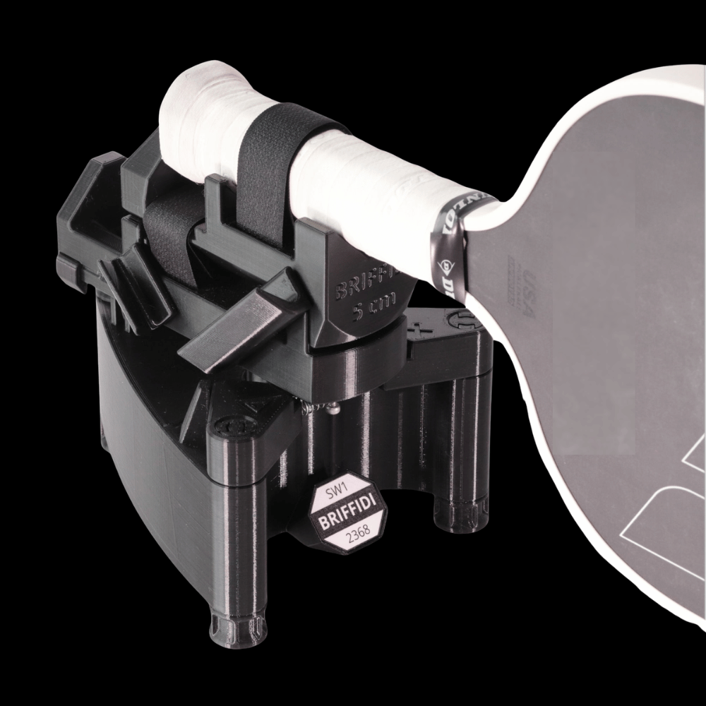 Briffidi swing weight measurement device with paddle