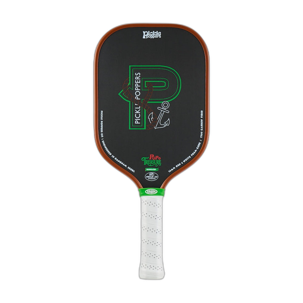 Pickle Poppers Pop N Treasure pickleball paddle for elongated players